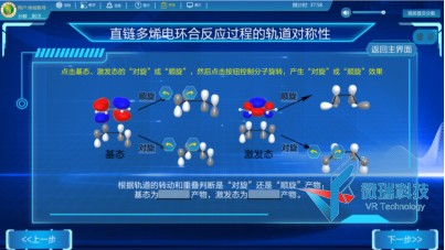 分子轨道与化学反应及过渡态虚拟仿真实验