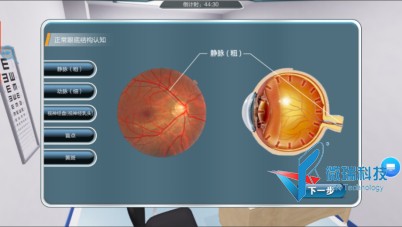 眼球屈光不正及矫正原理虚拟仿真实验